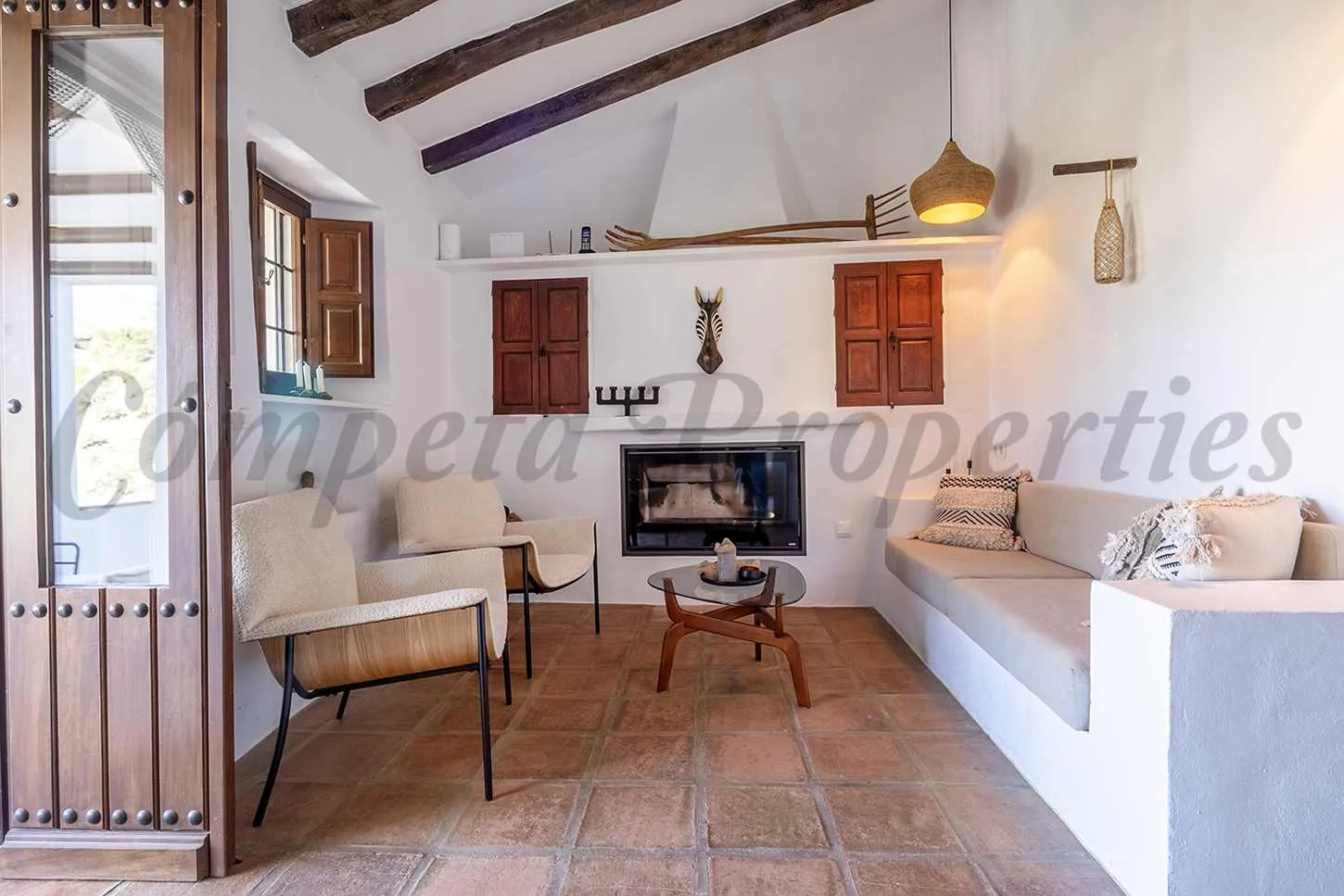 Cómpeta Casa de campo de 3 dormitorios con piscina y amplios jardines - Image 2