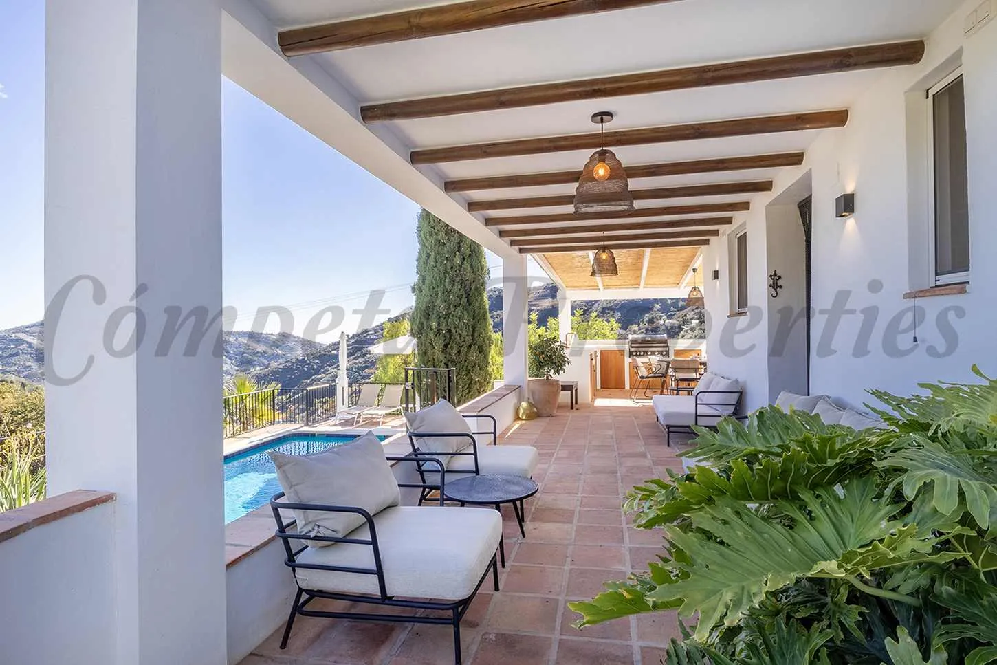 Cómpeta Casa de campo de 3 dormitorios con piscina y amplios jardines - Image 3