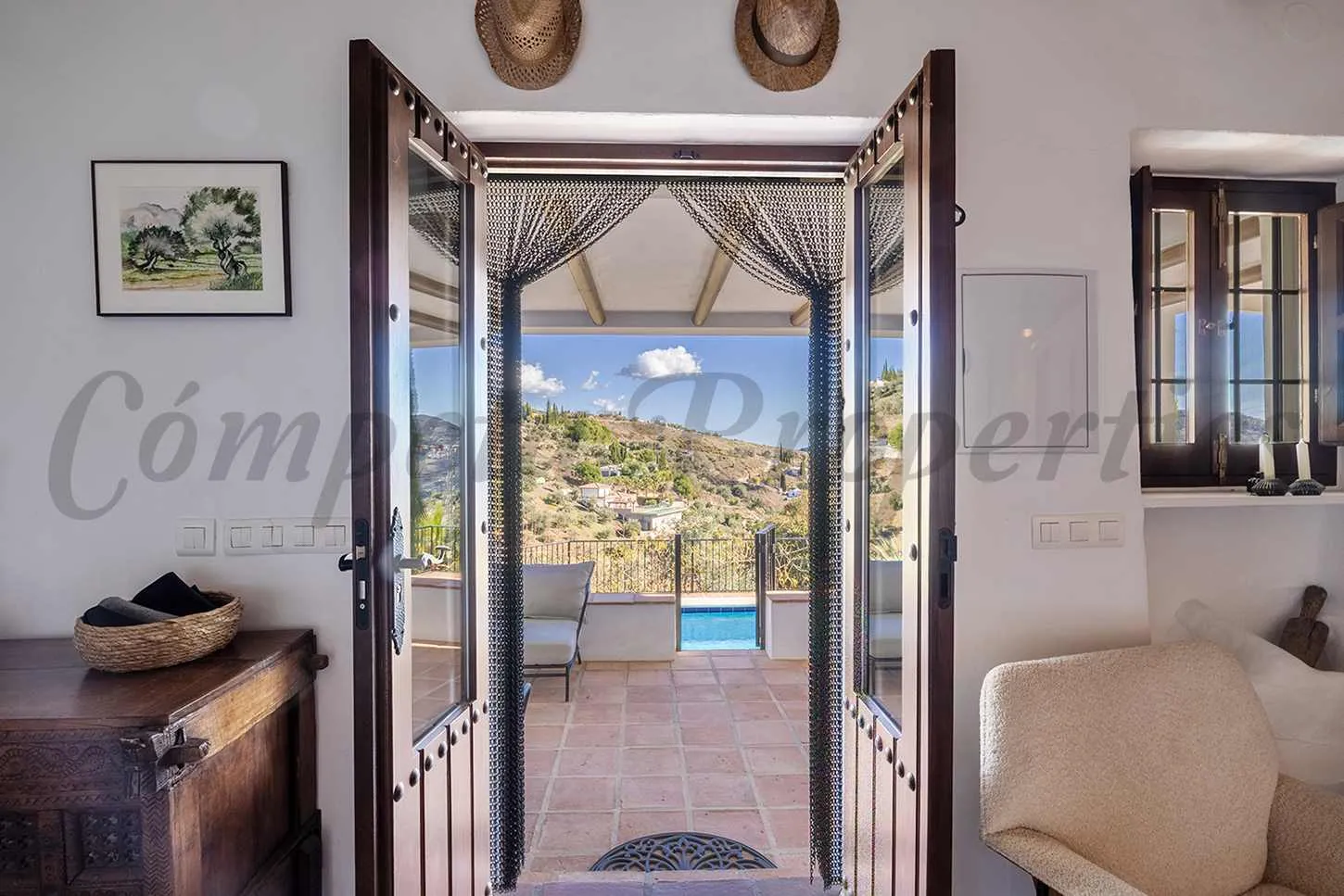 Cómpeta Casa de campo de 3 dormitorios con piscina y amplios jardines - Image 5