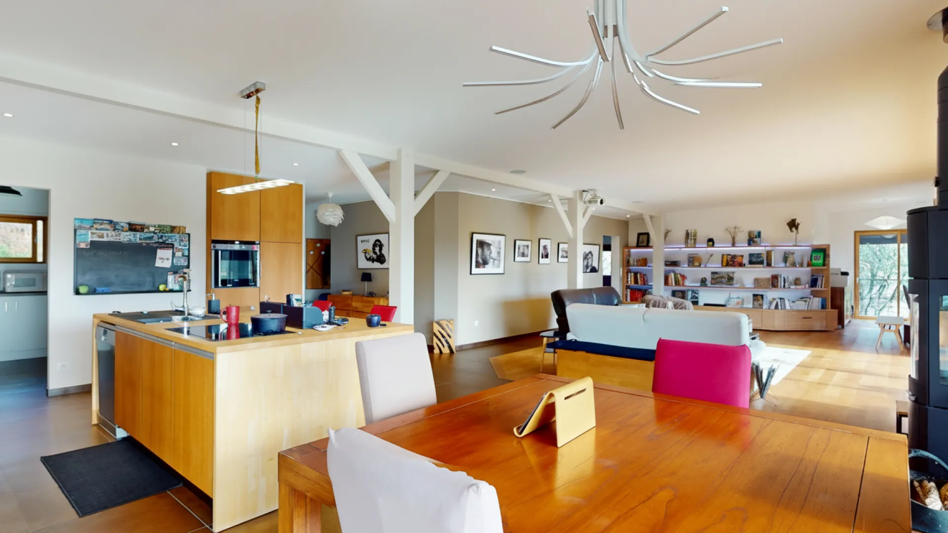 Contemporary Architect-Designed Wooden House with Expansive Terrace in Montignac - View image 14 of 19