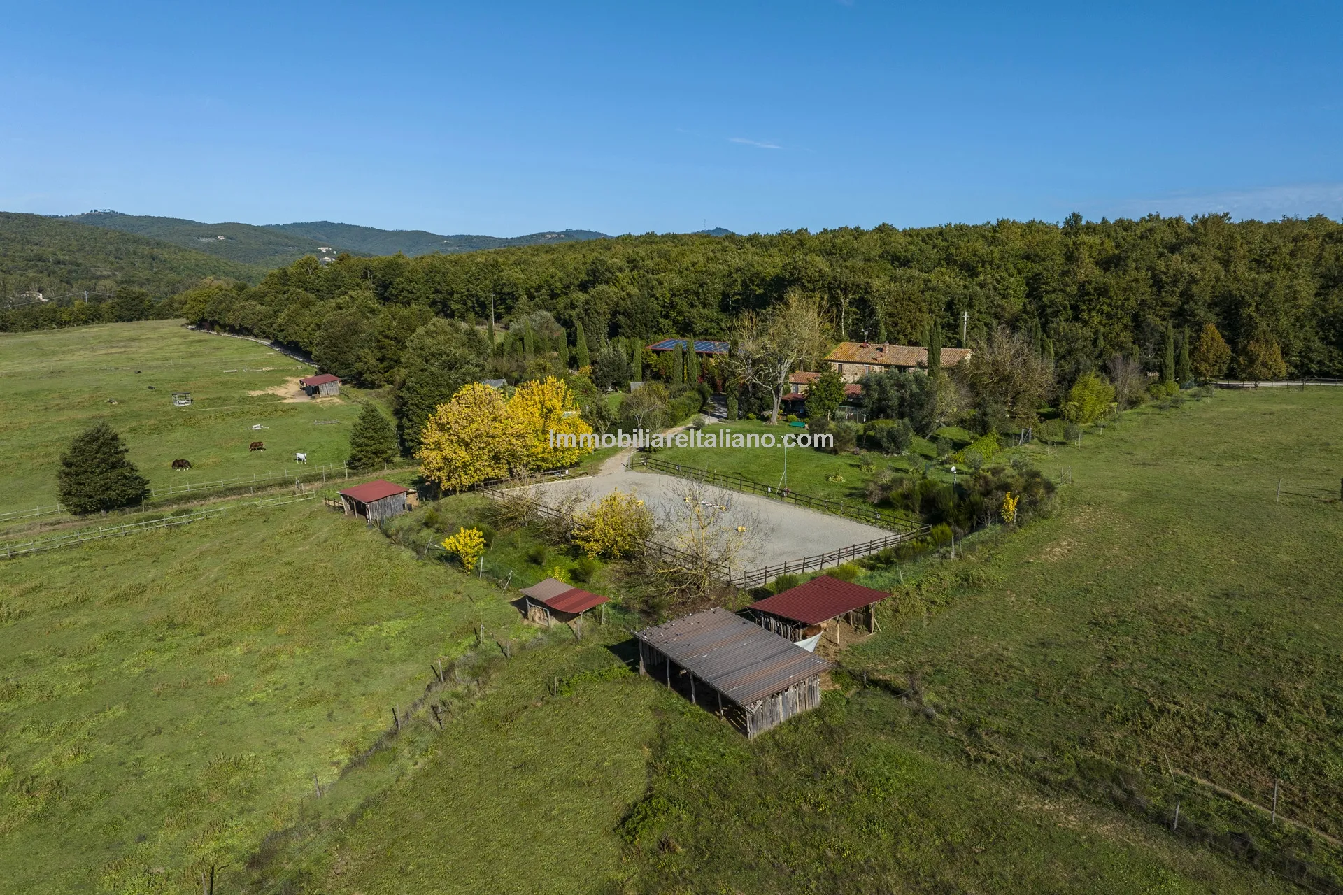 9-Bedroom Farmhouse with Pool and Equestrian Potential in Tuscany - View image 6 of 104