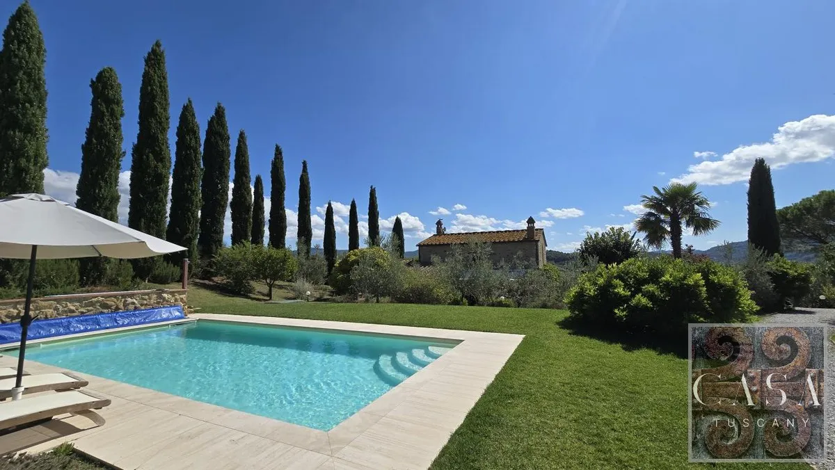 Tuscan Farmhouse with Pool and Garden Near Volterra - Image 3