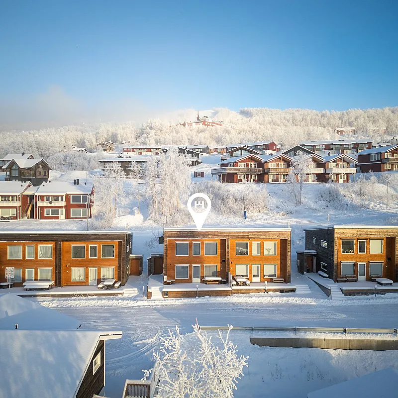 Contemporary 3-Bedroom Country House with Terrace in Hemavan Sweden