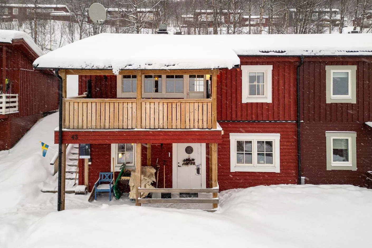1970s Country House with Balcony and Terrace in Ski-Friendly Hemavan - View image 30 of 33