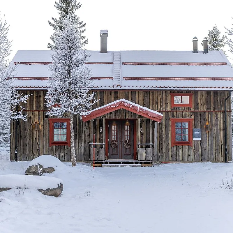 Contemporary 4-Bedroom House with Pool and Garden in Funäsdalen, Sweden