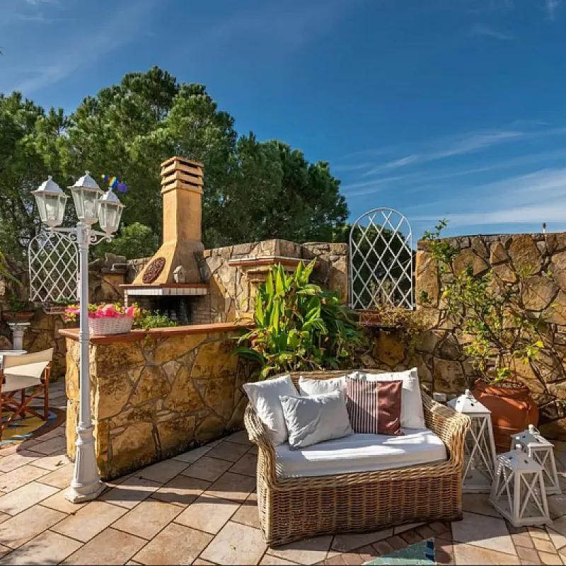 Expansive 7-Bedroom Residence with Balconies in Scenic South Sardinia