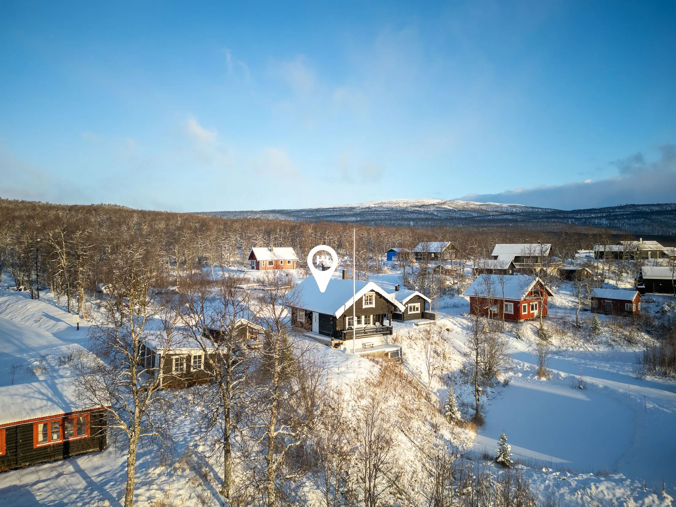 Scandinavian Villa with Expansive Garden in Tärnaby's Alpine Setting - Image 1