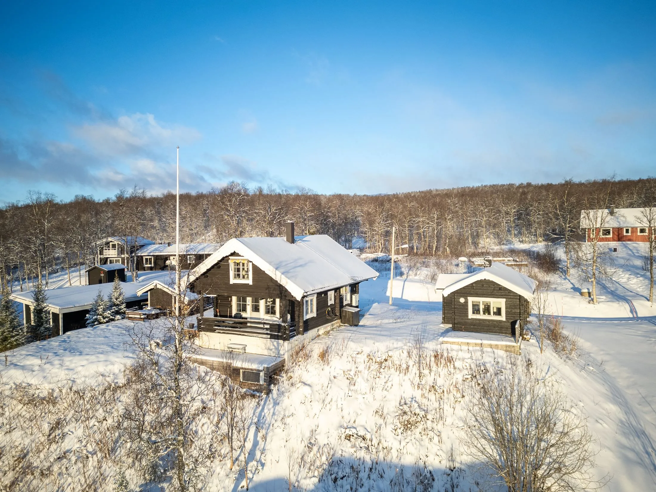 Scandinavian Villa with Expansive Garden in Tärnaby's Alpine Setting - View image 34 of 41