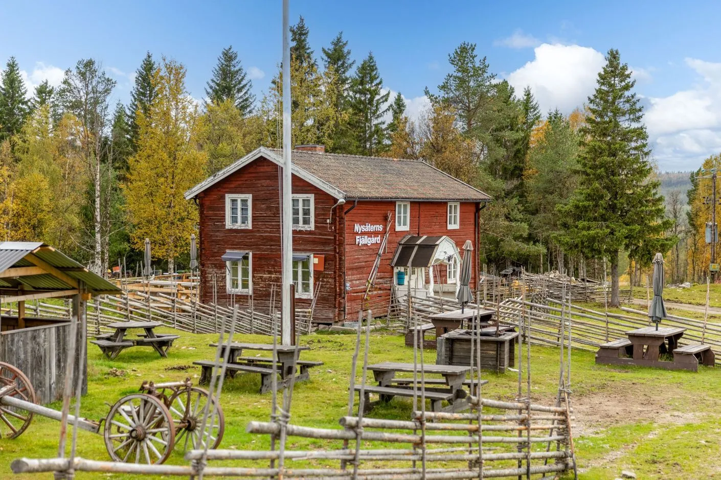 1990s Swedish Cabin with Business Potential in Scenic Härjedalen - Image 1