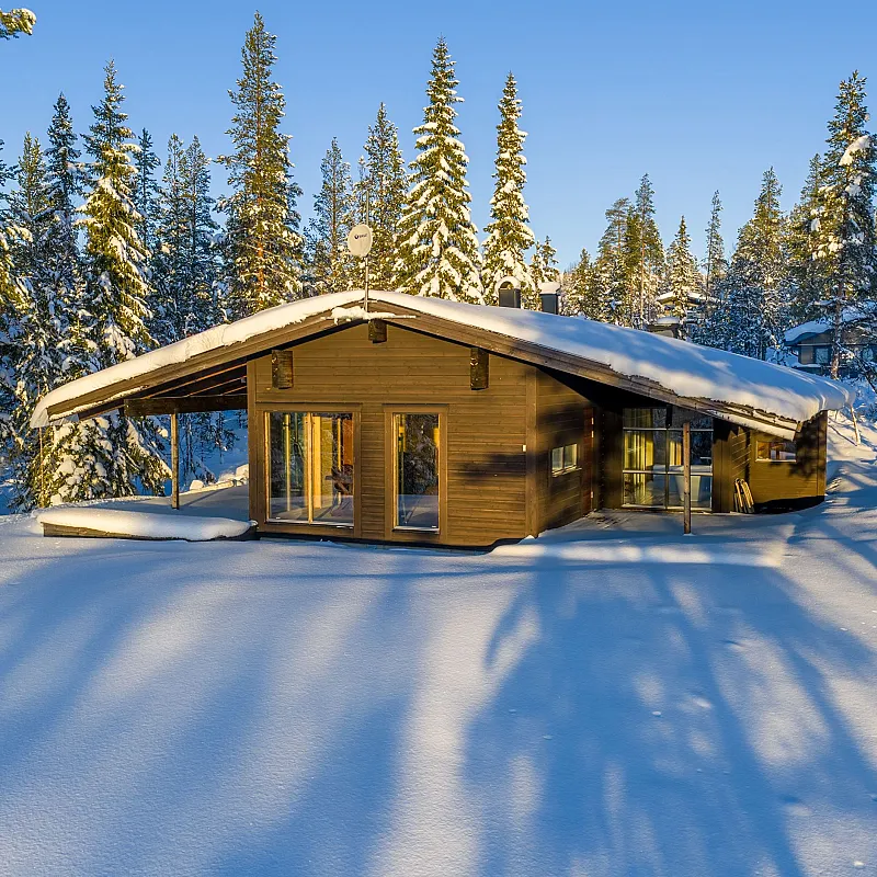 1970s Swedish 3-Bedroom House with Expansive Views of Lofsdalen