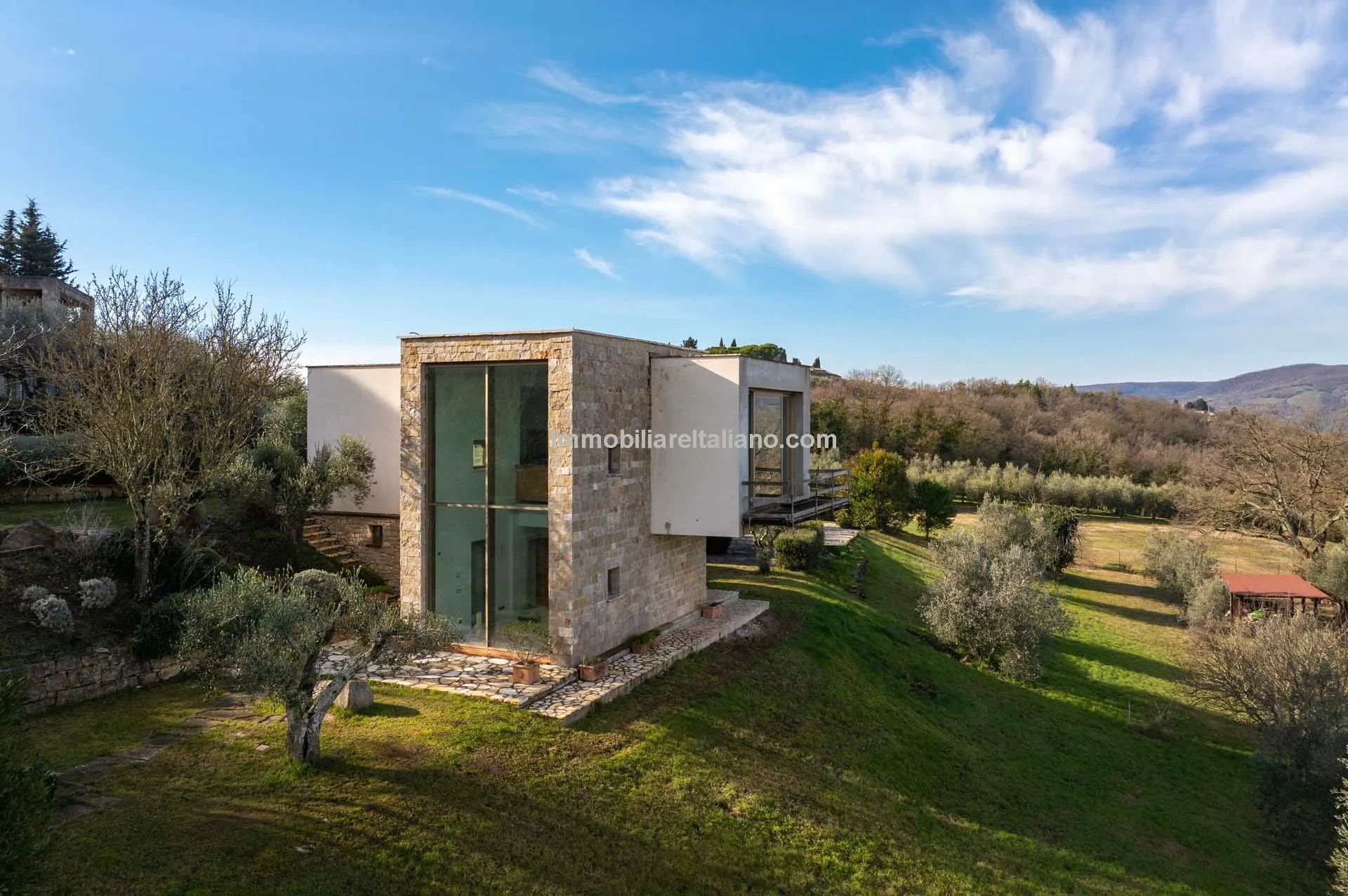 Contemporary 4-Bedroom Villa with Pool and Gardens in Scenic Todi, Umbria - View image 12 of 72