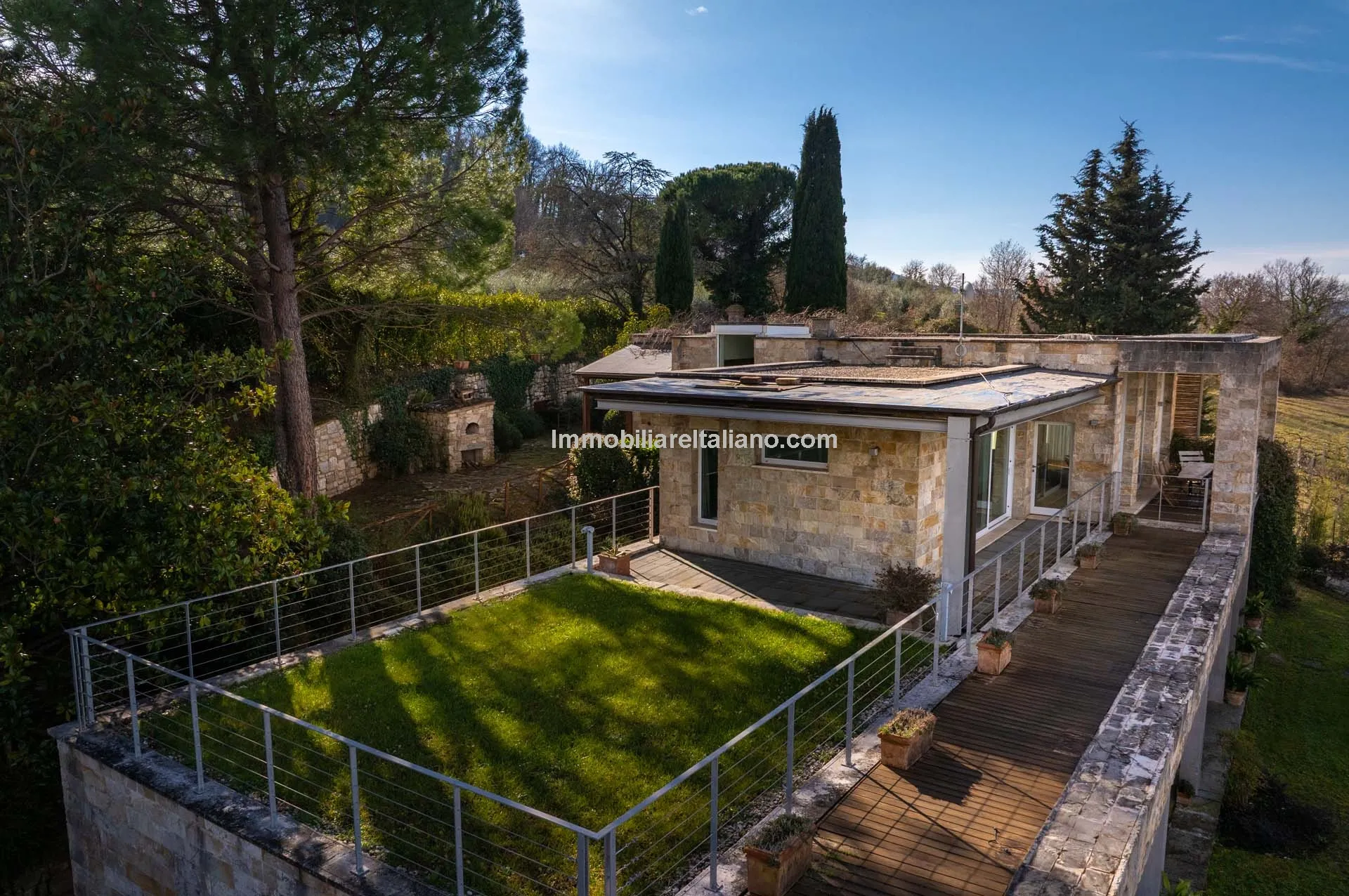 Contemporary 4-Bedroom Villa with Pool and Gardens in Scenic Todi, Umbria - View image 16 of 72