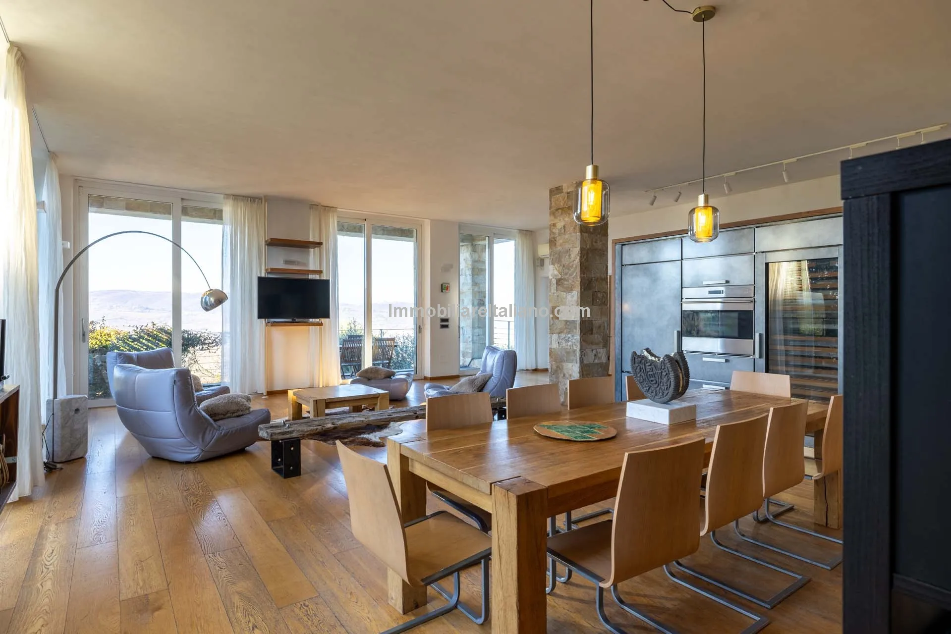 Contemporary 4-Bedroom Villa with Pool and Gardens in Scenic Todi, Umbria - View image 24 of 72