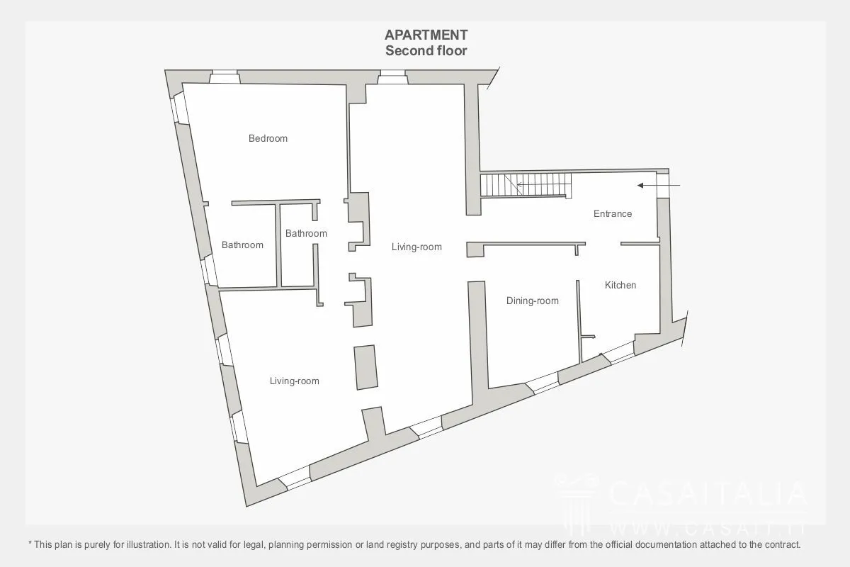 Elegant 1800s Grottammare Apartment with 3 Bedrooms and Historical Charm - View image 19 of 20