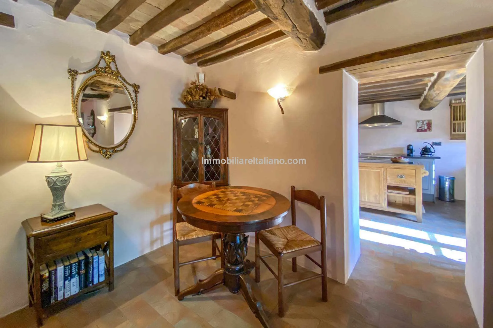 Restored Tuscan Farmhouse with Pool and Garden in Caprese Michelangelo - View image 57 of 89