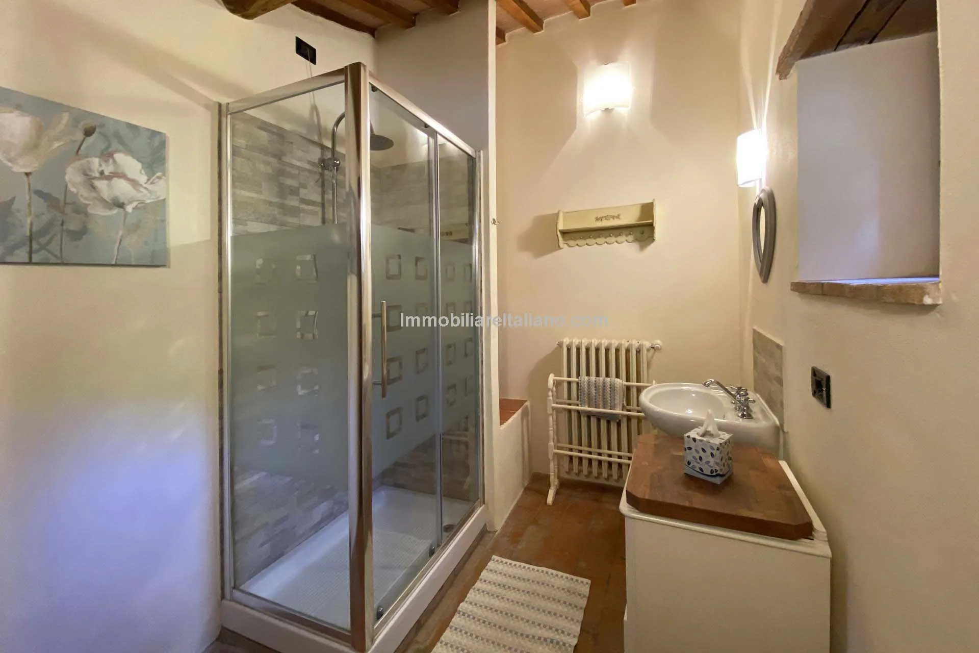 Restored Tuscan Farmhouse with Pool and Garden in Caprese Michelangelo - View image 85 of 89