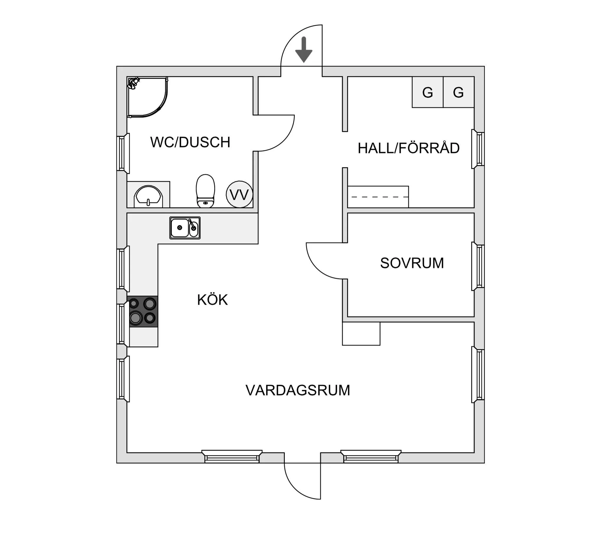 Modern 2-Bedroom Country House in Scenic Tärnaby, Sweden - View image 17 of 17