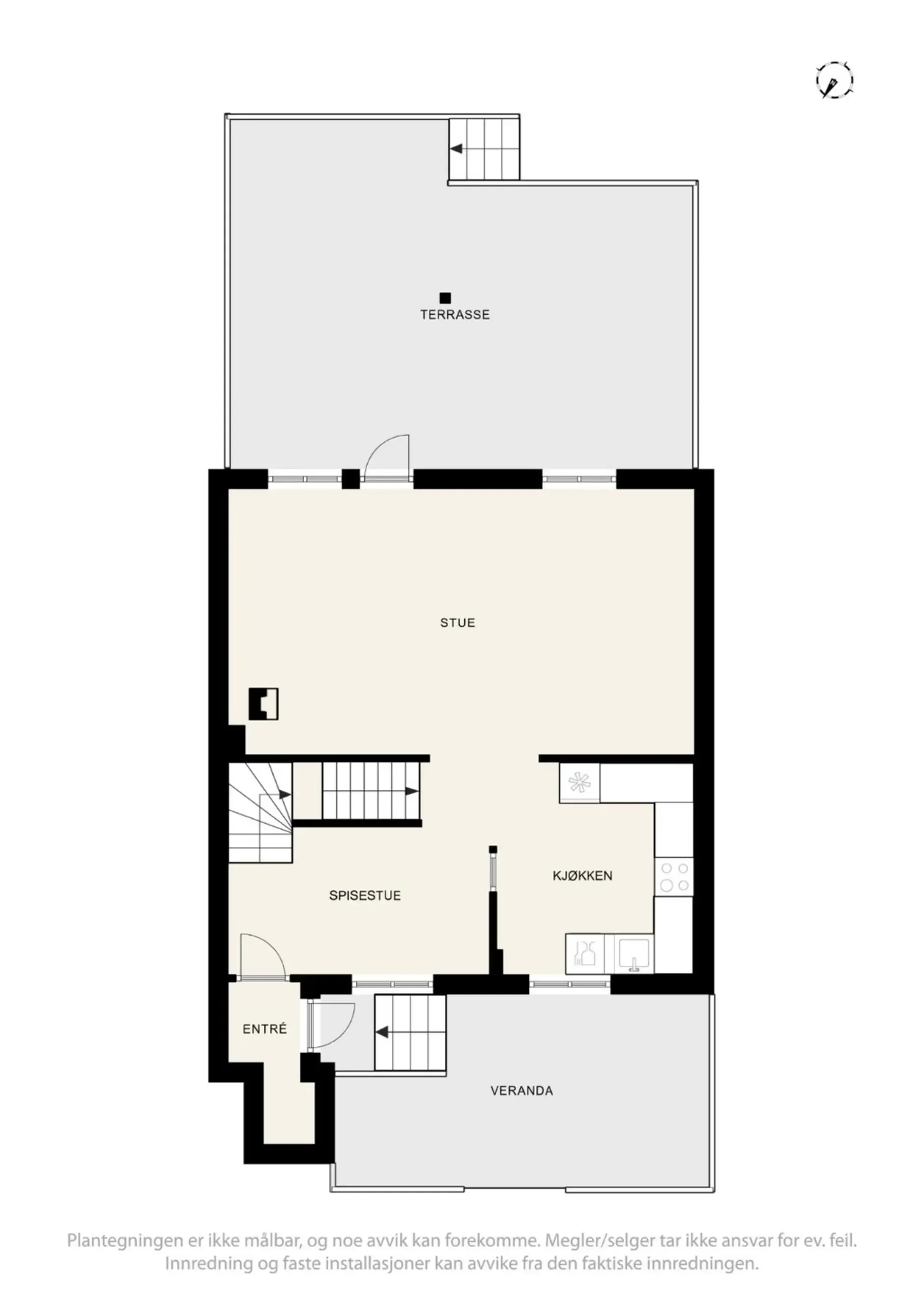 1970s Sandefjord Townhouse with 3 Bedrooms and Renovation Potential - View image 25 of 30