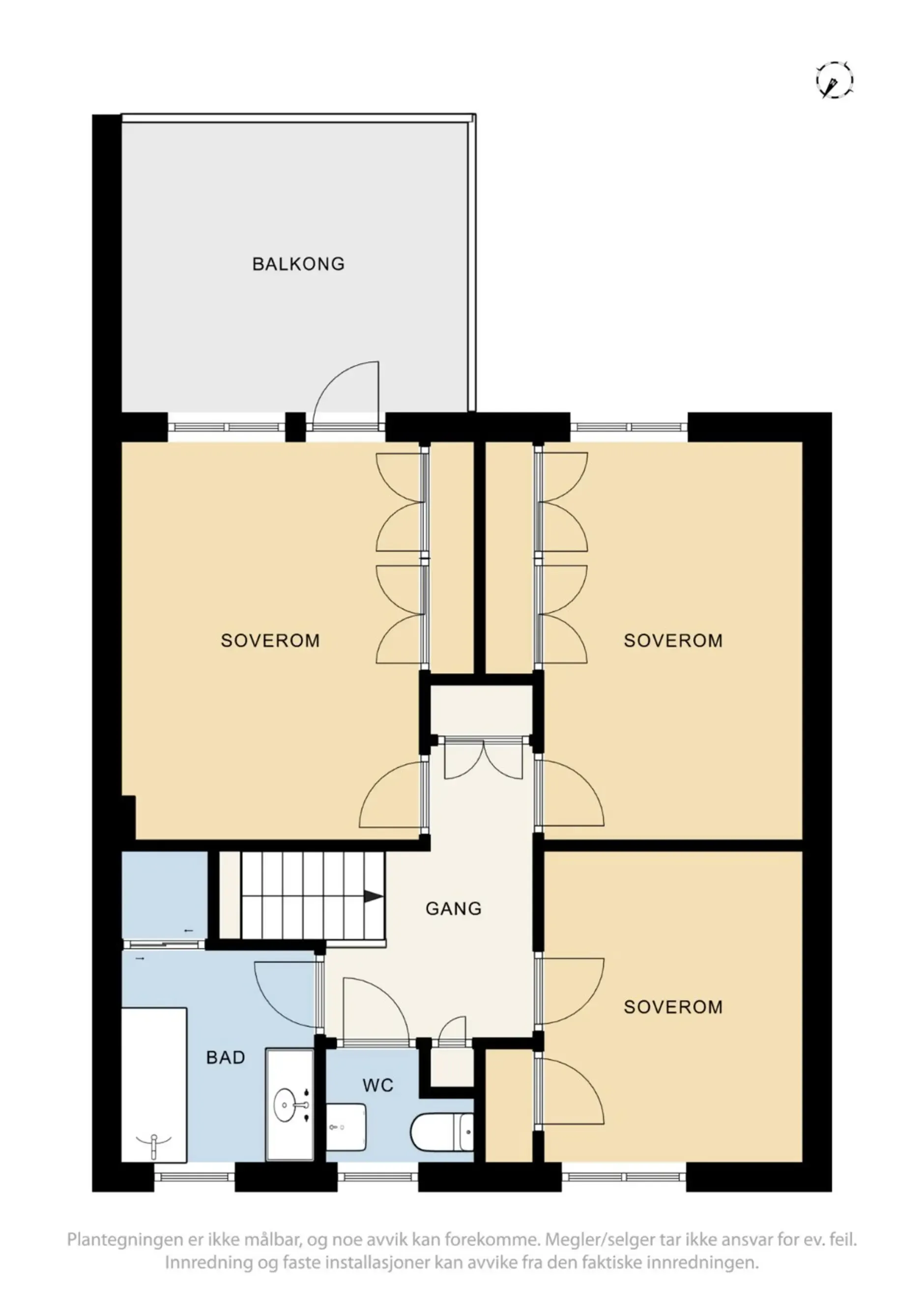 1970s Sandefjord Townhouse with 3 Bedrooms and Renovation Potential - View image 26 of 30