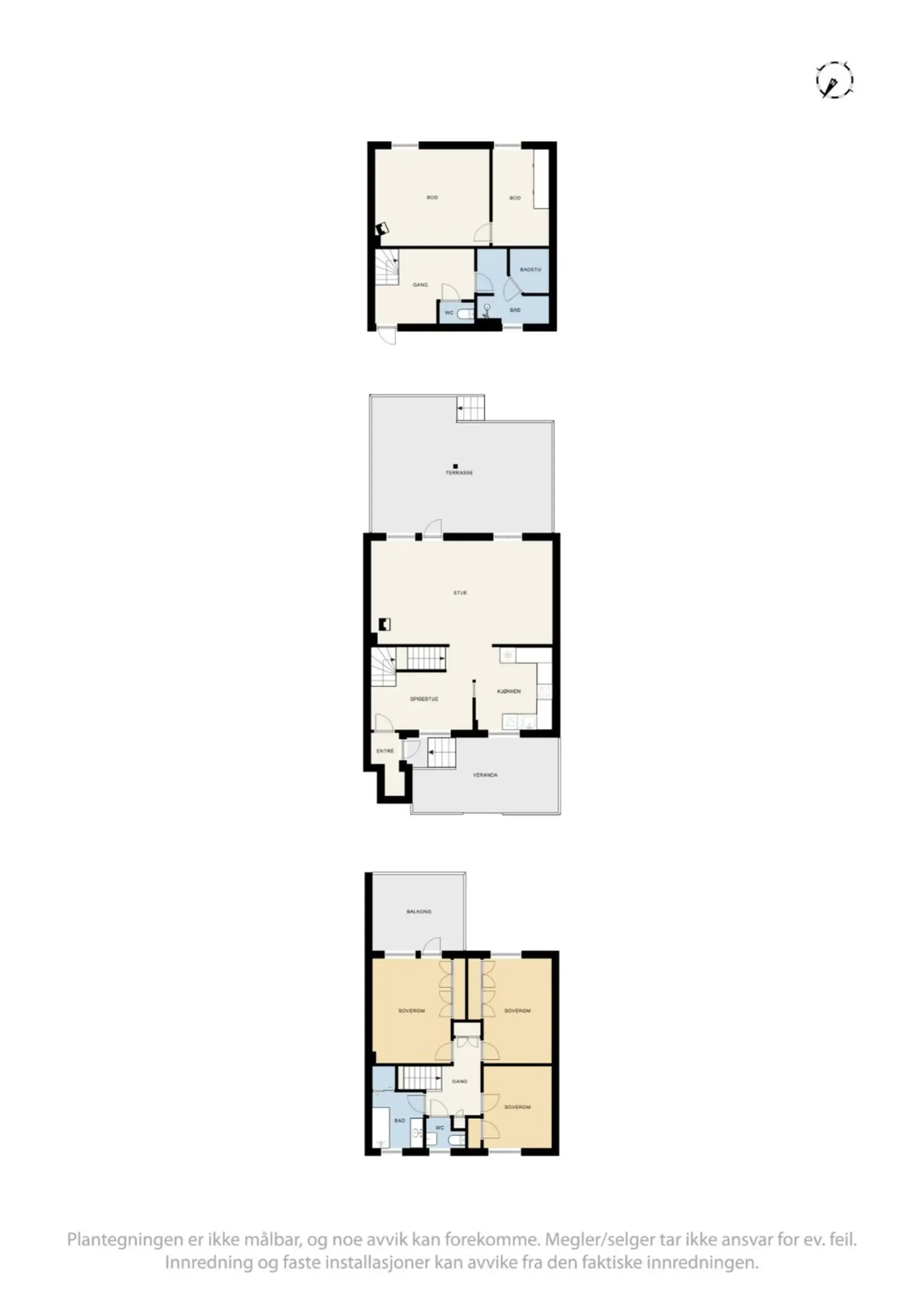 1970s Sandefjord Townhouse with 3 Bedrooms and Renovation Potential - View image 28 of 30