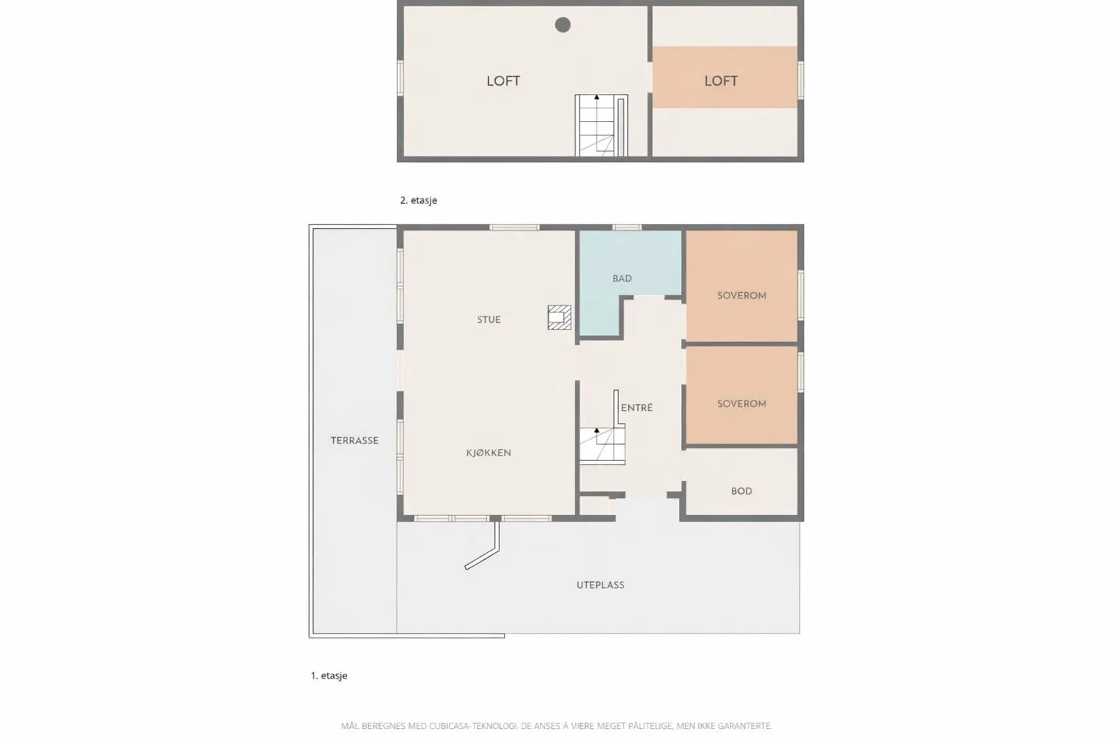 Modern 2-Bedroom Ski-in/Ski-out Cabin with Terrace in Norway - Image 3