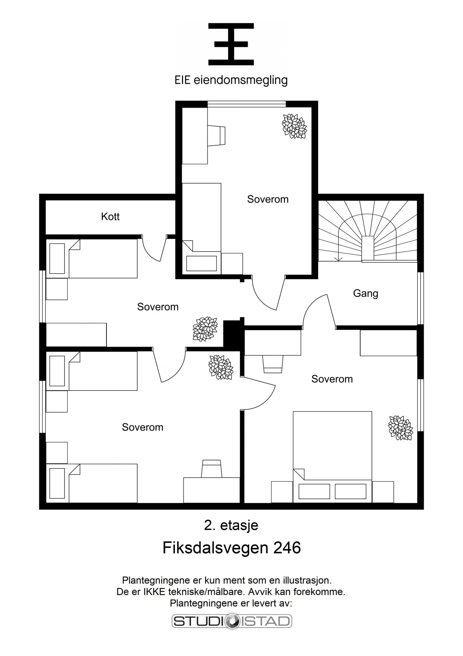 1950s 6-Bedroom House with Sea Views and Modern Upgrades in Fiksdal - View image 47 of 50