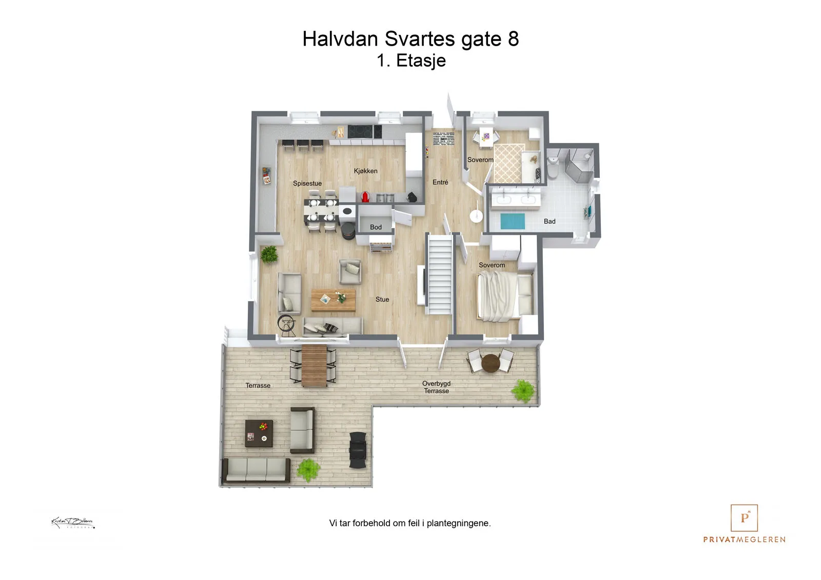 Contemporary 4-Bedroom Family Home with Solar Panels and Fjord View in Horten - Image 5