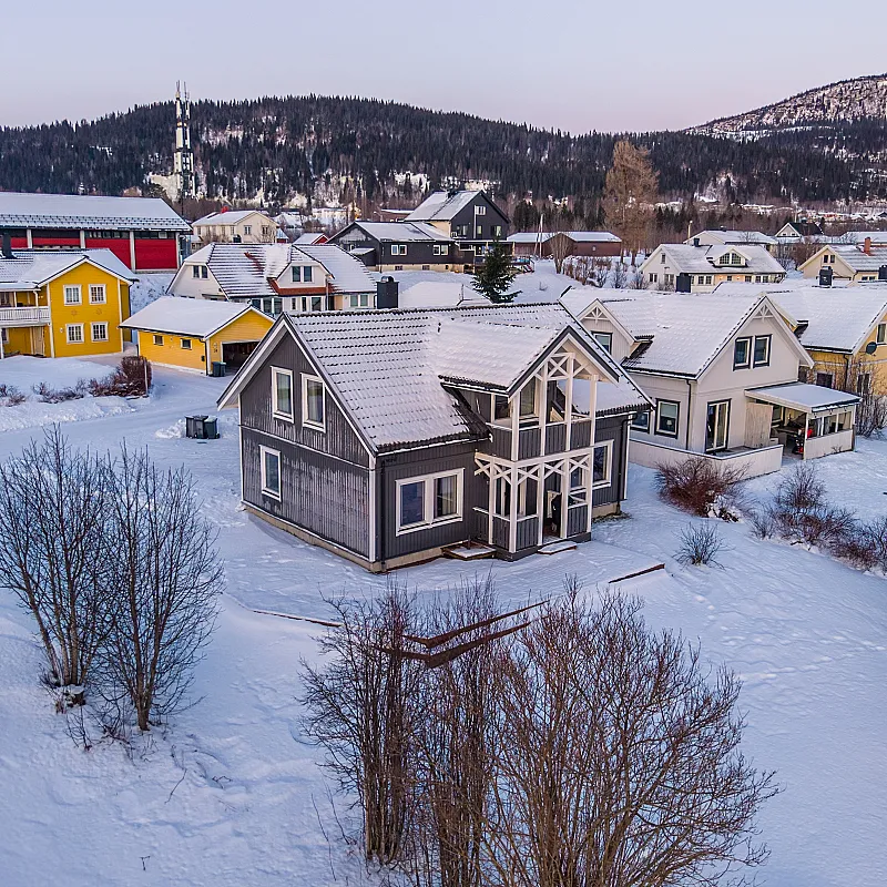 Family-Friendly 3-Bedroom House with Garden and Terrace in Mo i Rana