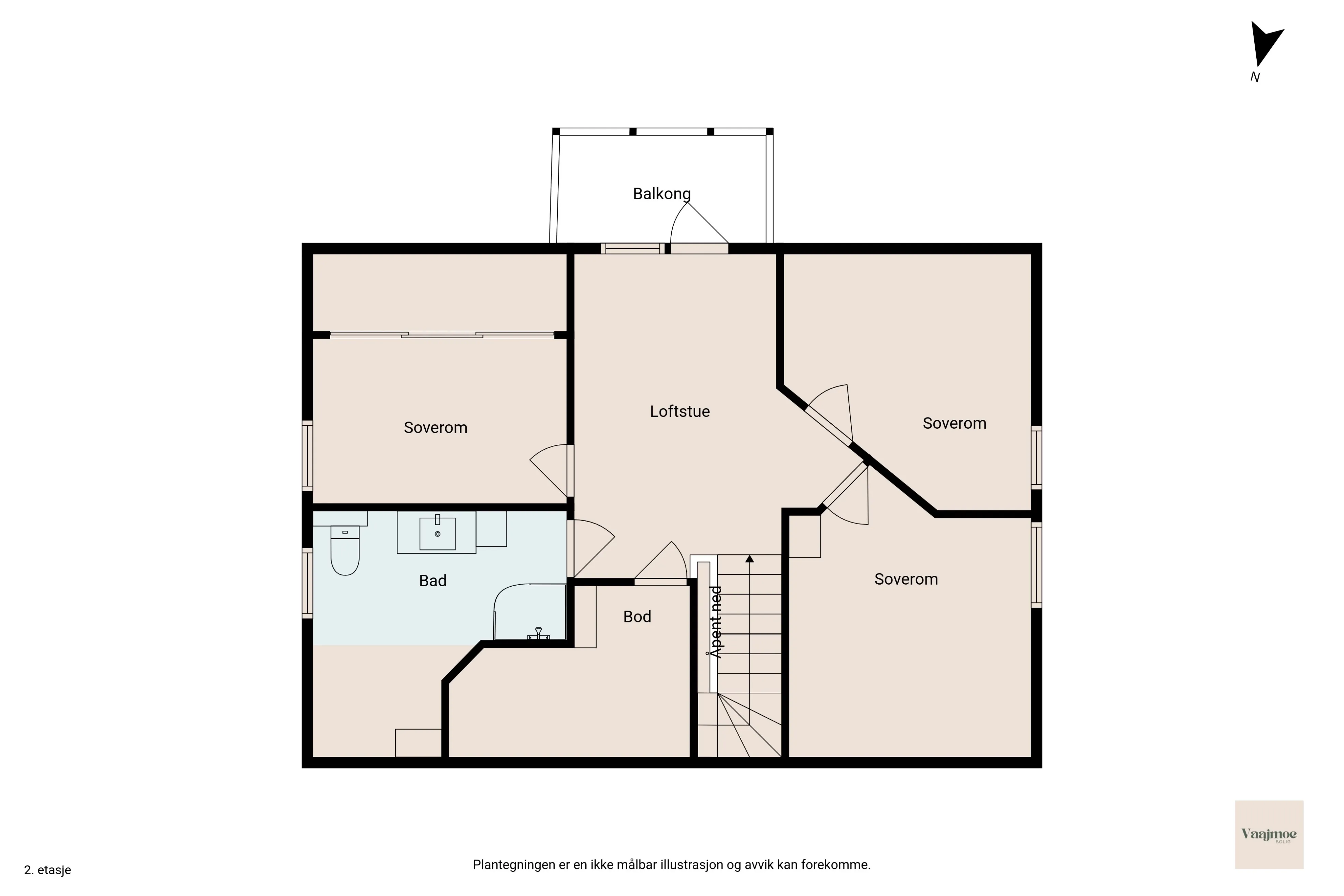 Family-Friendly 3-Bedroom House with Garden and Terrace in Mo i Rana - View image 20 of 32