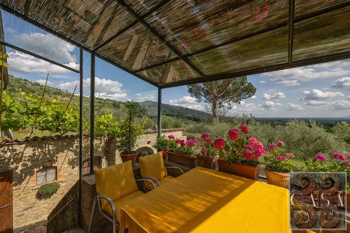 Tuscan Farmhouse with Pool and Olive Grove Near Cortona - Image 3