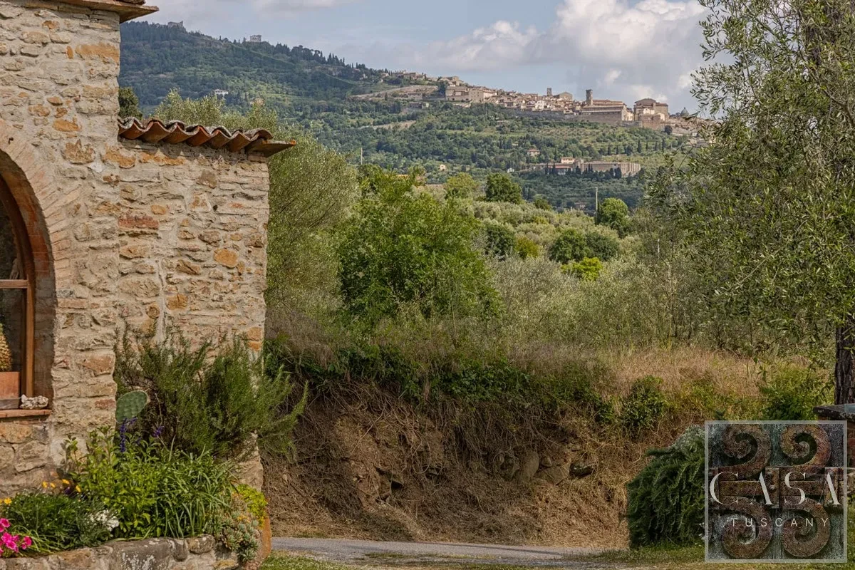 Tuscan Farmhouse with Pool and Olive Grove Near Cortona - View image 8 of 26