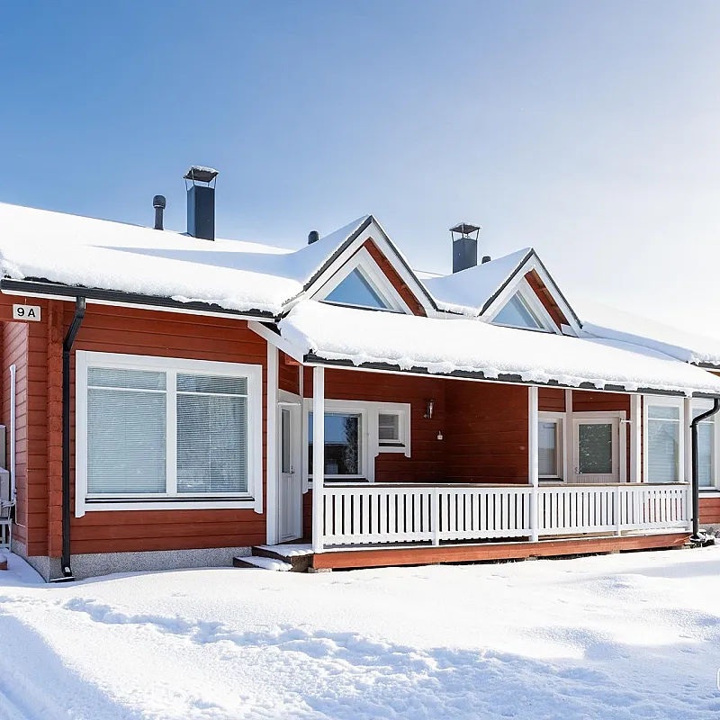 Furnished 2-Bedroom Townhouse with Expansive Lot in Scenic Tahkovuori