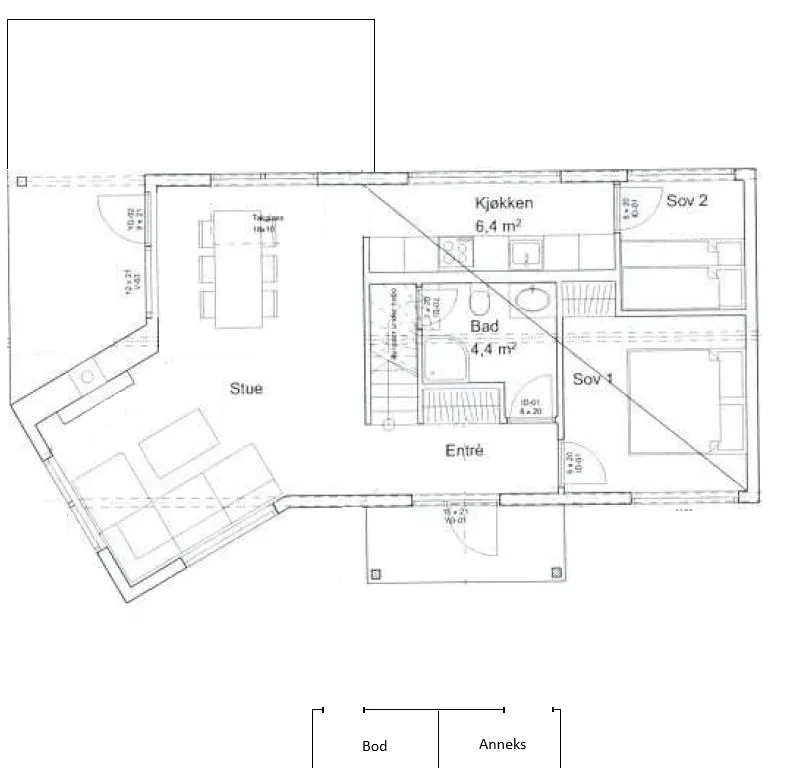 Contemporary 3-Bedroom House with Terrace in Scenic Hol, Norway - View image 41 of 41