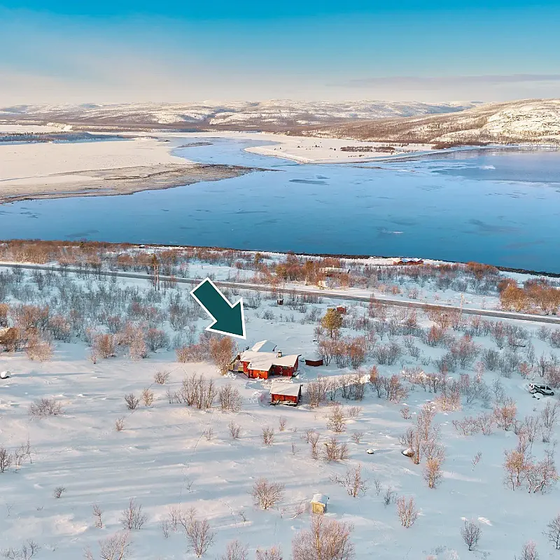 1960s Norwegian Country House with Fjord Views and Terrace