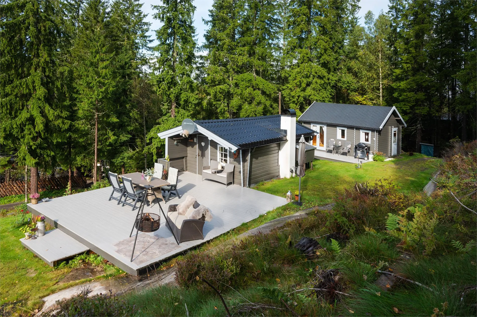 1960s Cabin with Expansive Grounds and Terrace in Scenic Hakadal, Norway - View image 21 of 40