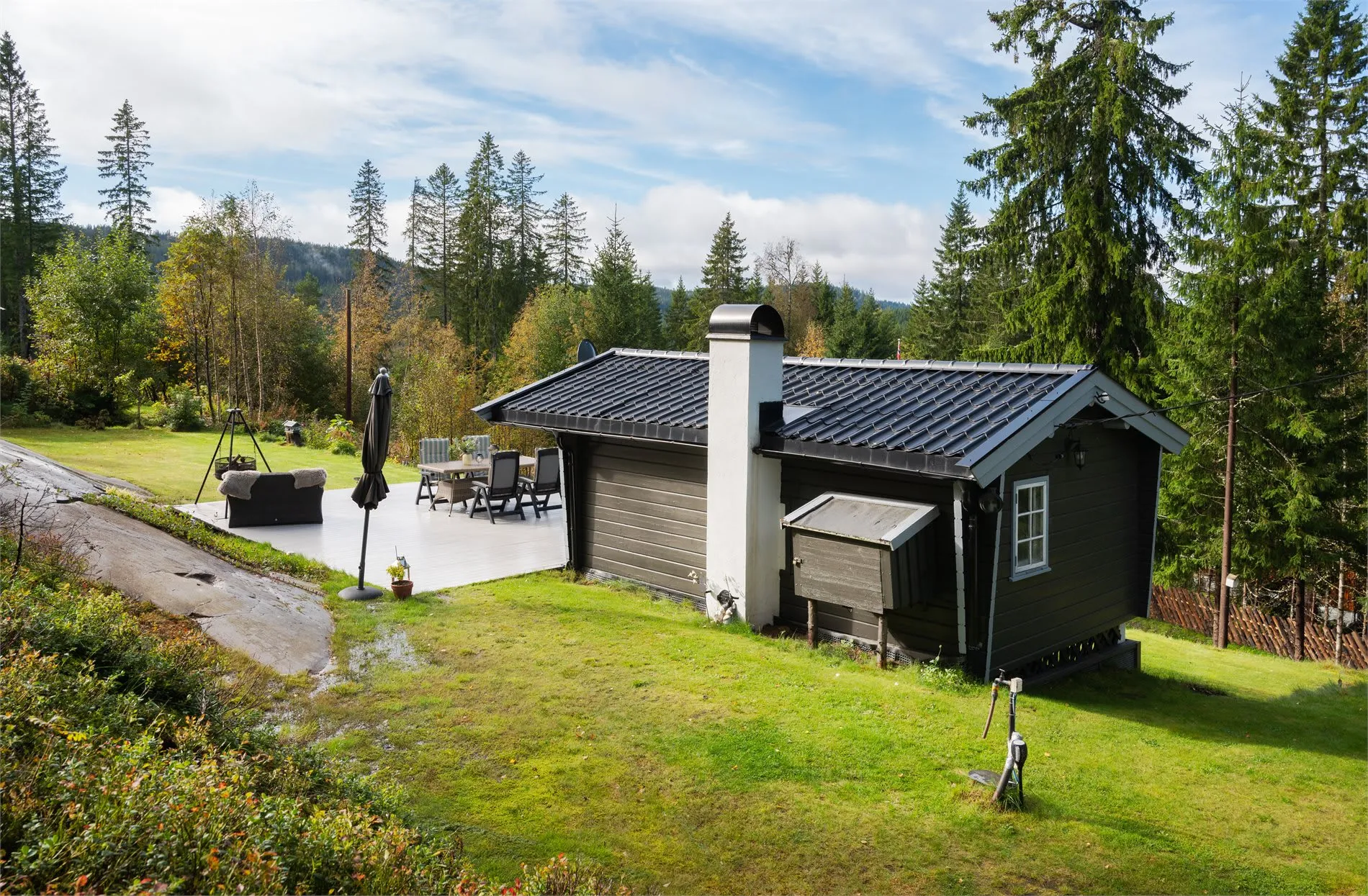 1960s Cabin with Expansive Grounds and Terrace in Scenic Hakadal, Norway - View image 24 of 40