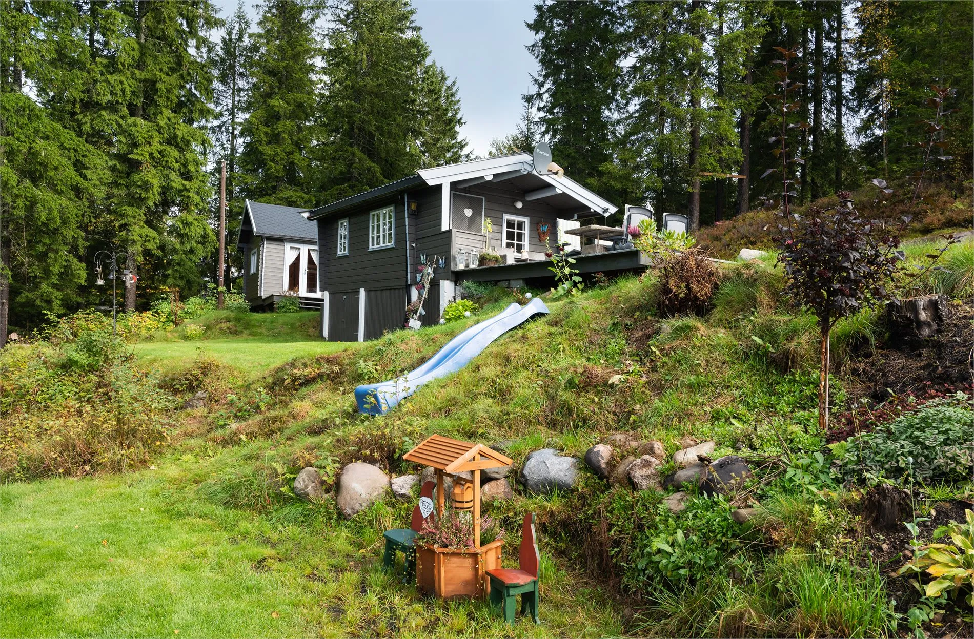 1960s Cabin with Expansive Grounds and Terrace in Scenic Hakadal, Norway - View image 26 of 40