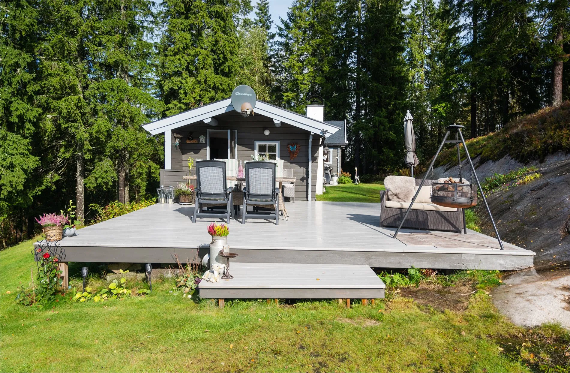 1960s Cabin with Expansive Grounds and Terrace in Scenic Hakadal, Norway - View image 32 of 40