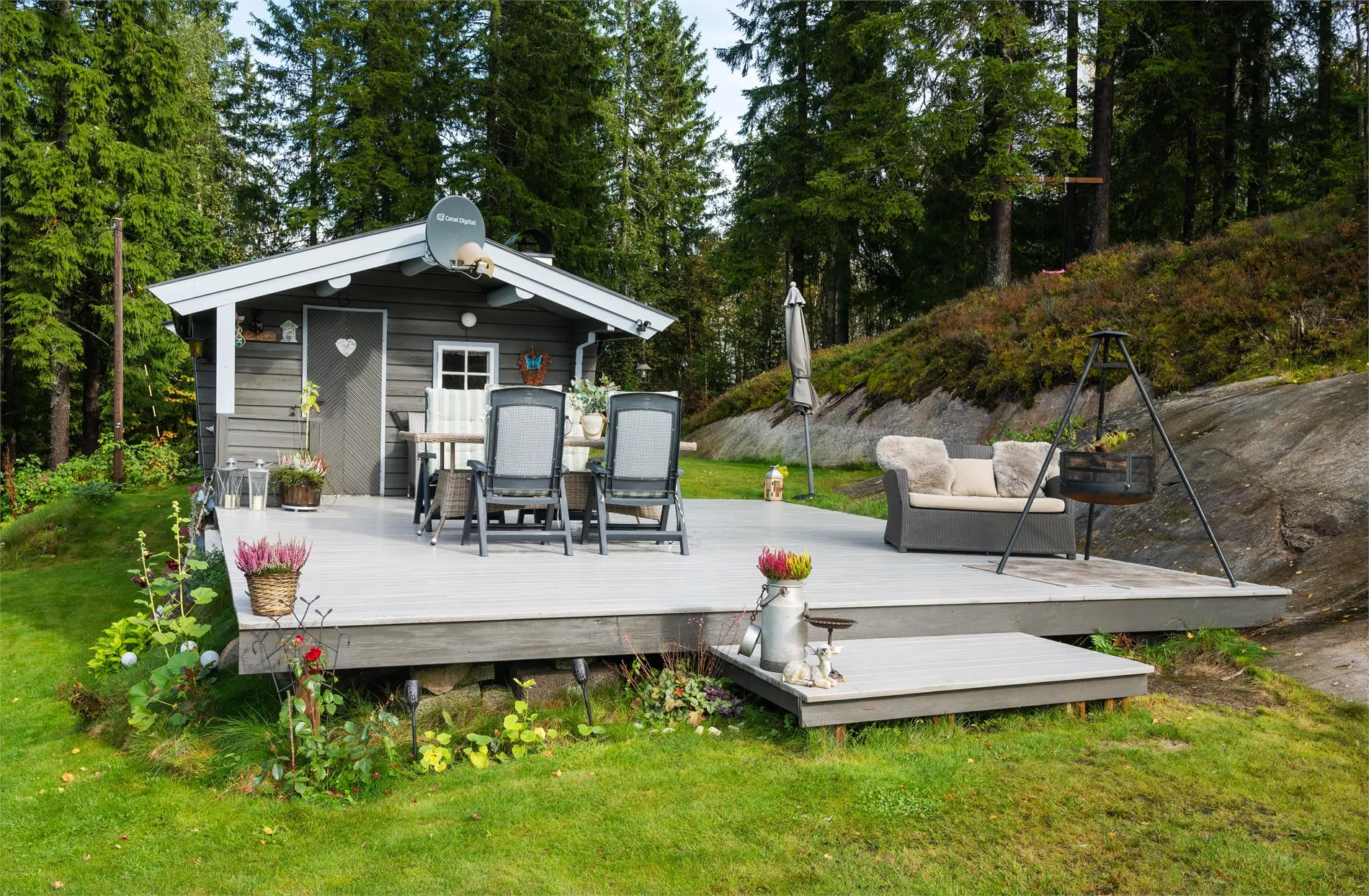 1960s Cabin with Expansive Grounds and Terrace in Scenic Hakadal, Norway - View image 33 of 40