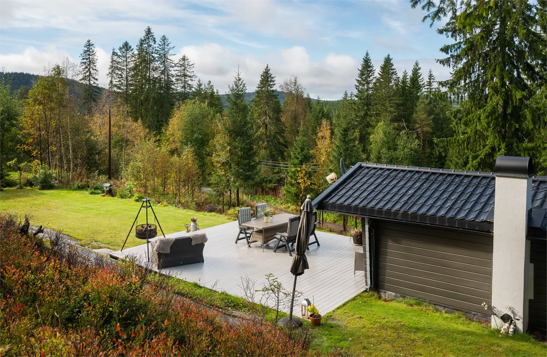 1960s Cabin with Expansive Grounds and Terrace in Scenic Hakadal, Norway - View image 34 of 40