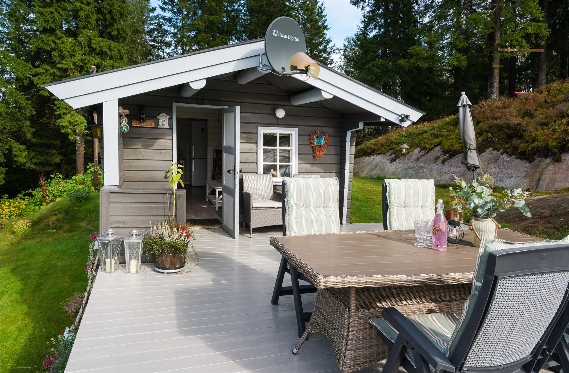 1960s Cabin with Expansive Grounds and Terrace in Scenic Hakadal, Norway - View image 36 of 40