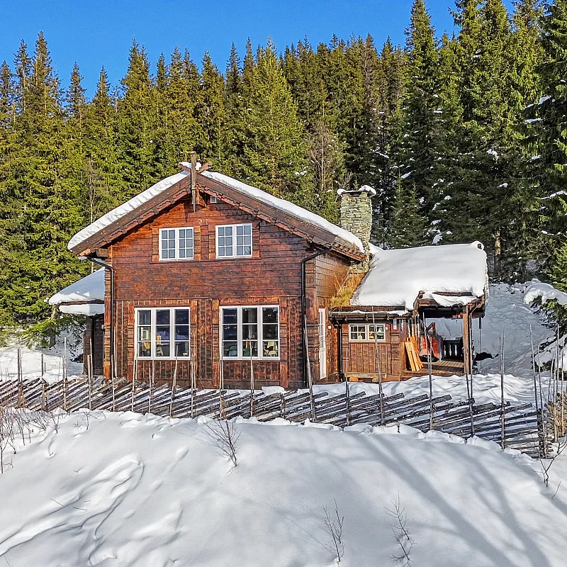 Spacious 5-Bedroom Cabin Near Nesfjellet Ski Centre, Norway