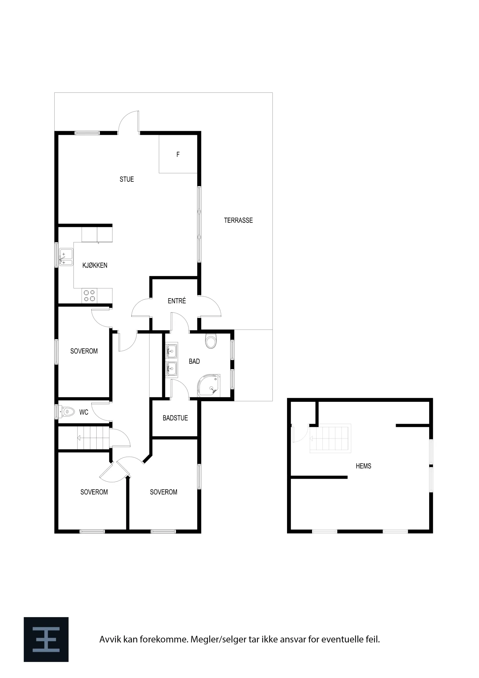 1970s Cabin in Sirdal: Expansive Terrace, Scenic Surroundings, 3 Bedrooms - Image 5