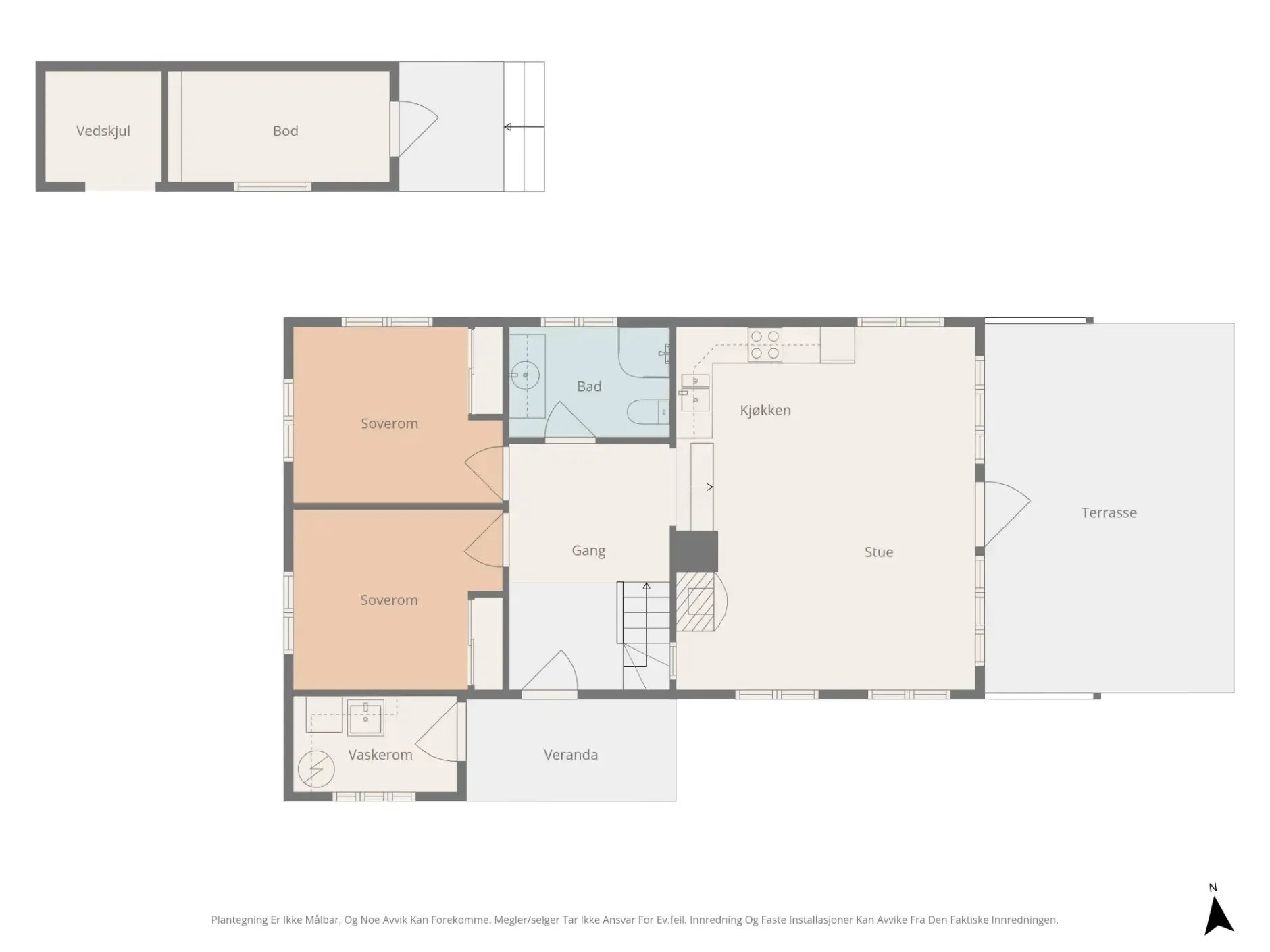 Contemporary 4-Bedroom Country House in Norway with Expansive Terrace Views - View image 7 of 45