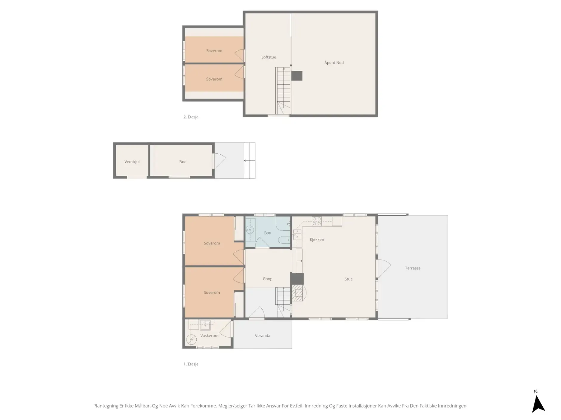 Contemporary 4-Bedroom Country House in Norway with Expansive Terrace Views - View image 39 of 45