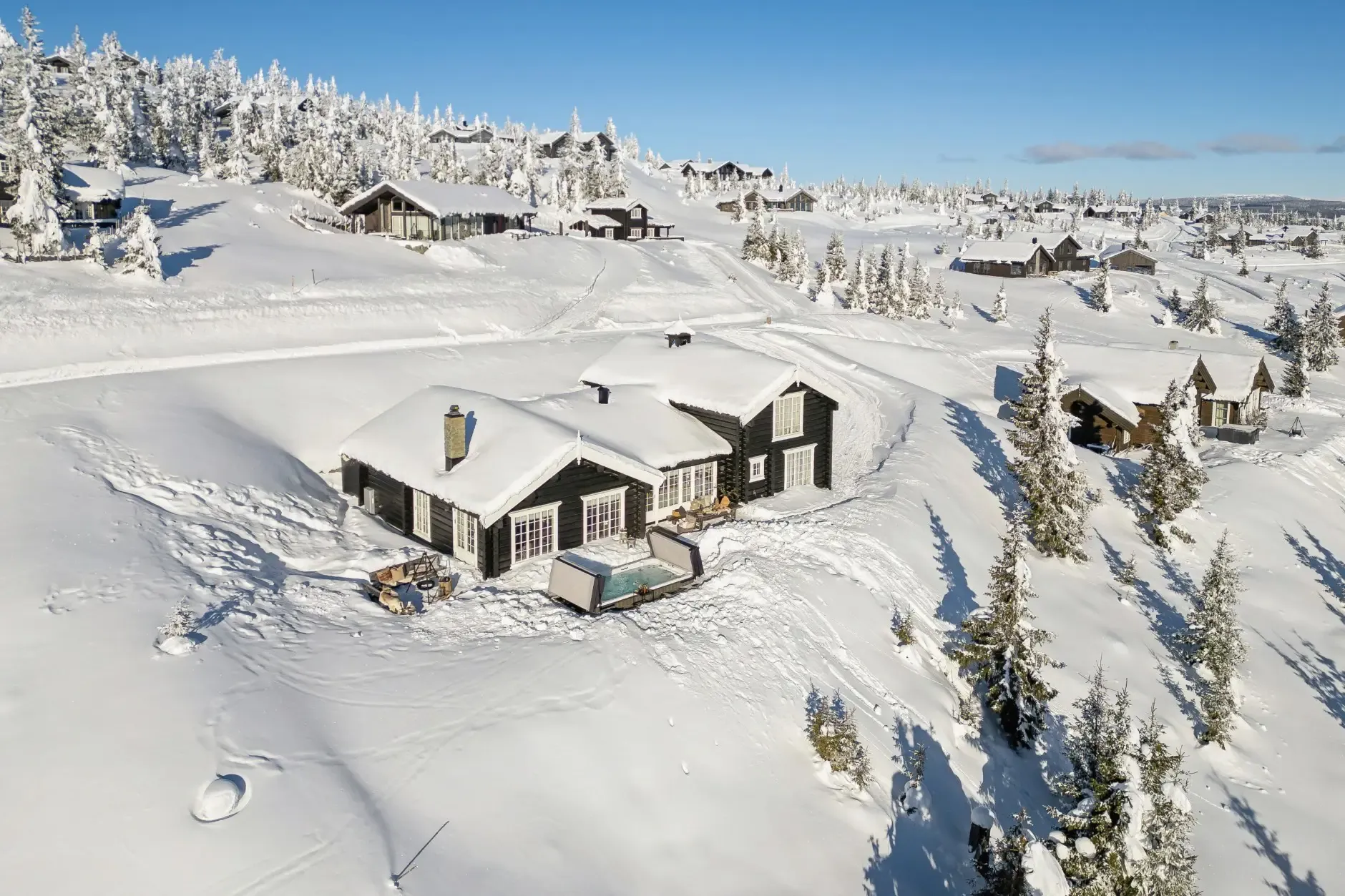 Modern 4-Bedroom Country House with Pool in Scenic Tretten, Norway - View image 44 of 49