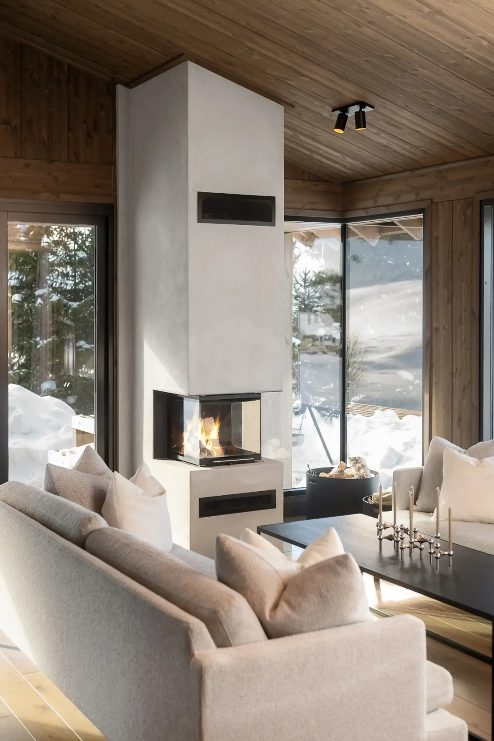 Contemporary 3-Bedroom Cabin with Ski Access in Scenic Øyer, Norway - View image 7 of 38