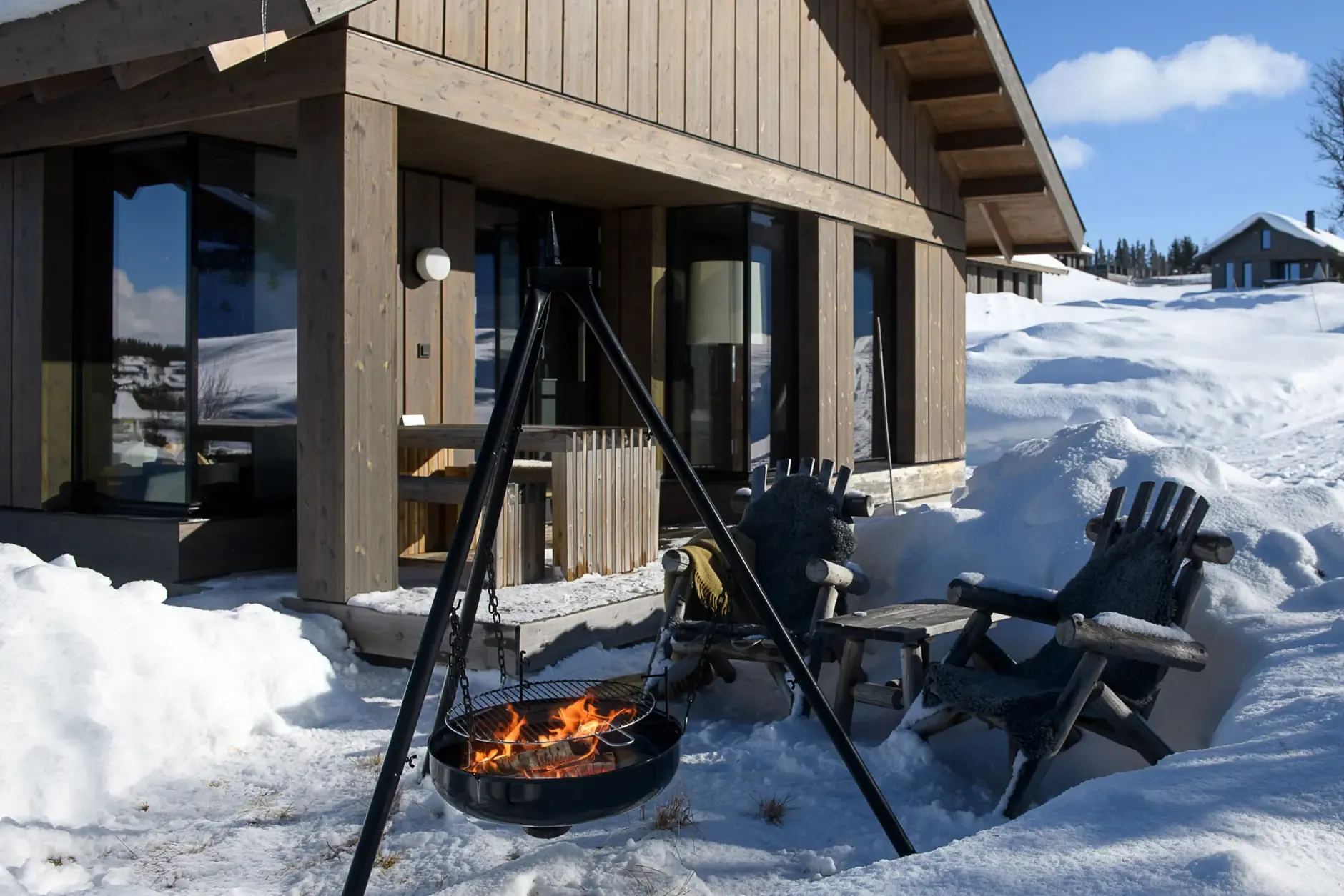 Contemporary 3-Bedroom Cabin with Ski Access in Scenic Øyer, Norway - View image 32 of 38
