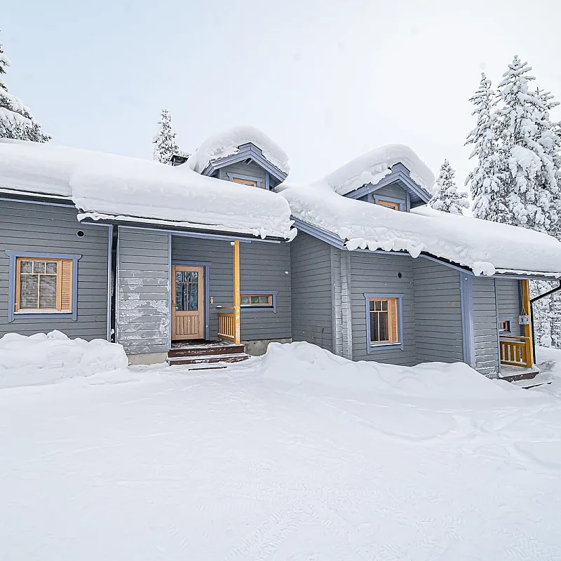 Furnished 2-Bedroom Apartment with Terrace in Levi's Winter Wonderland