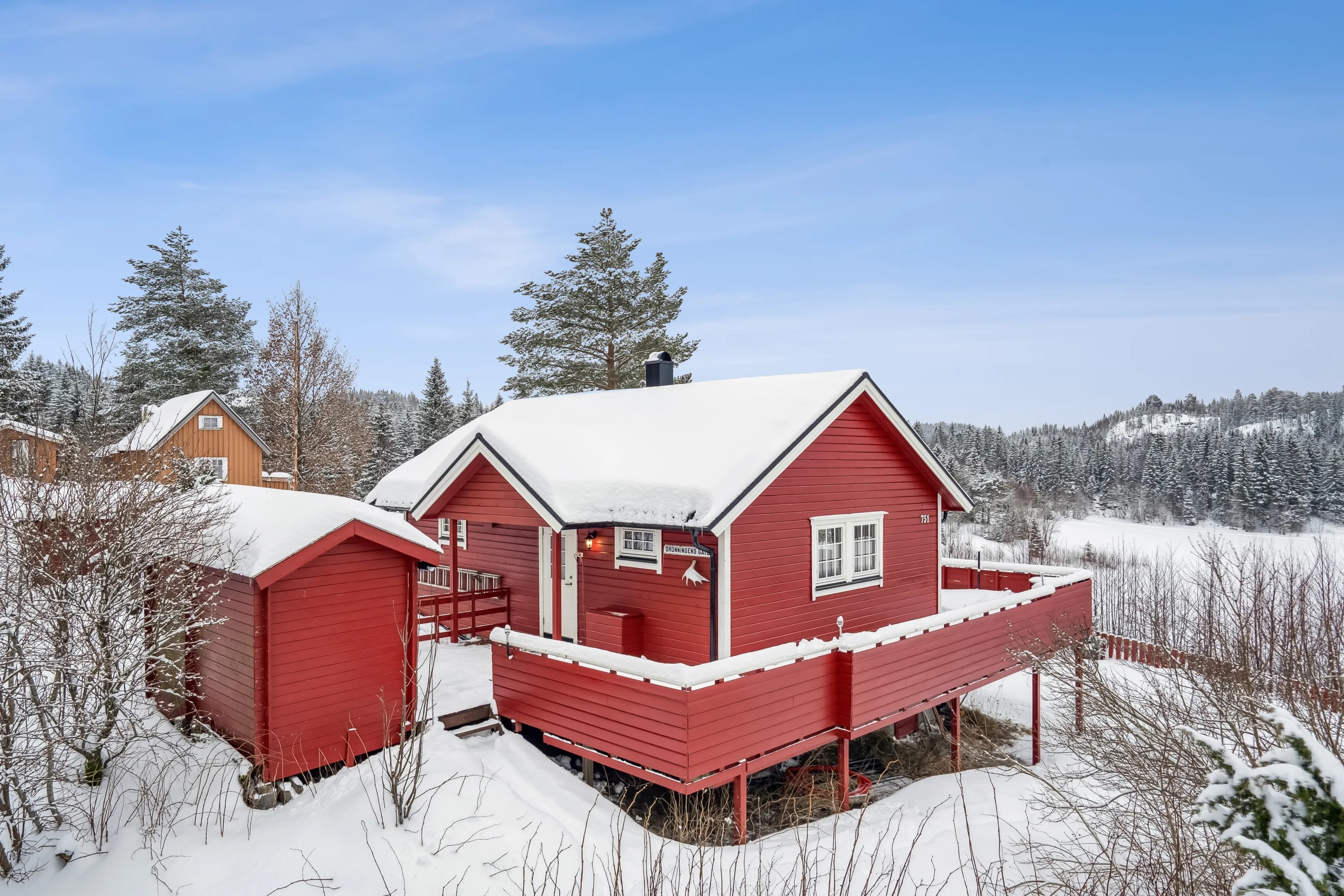 Contemporary 2-Bed Country House with Terrace and Garden in Tranquil Trøndelag - Image 1